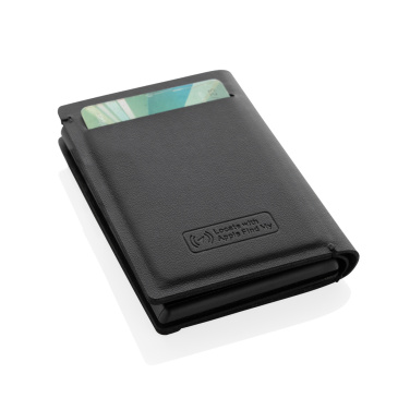 Logotrade promotional items photo of: Seekcard RCS rpolyester card wallet with worldwide locating