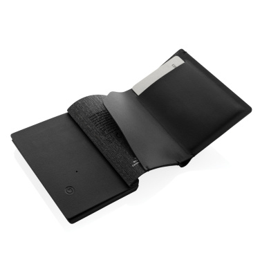 Logo trade promotional giveaways picture of: Seekcard RCS rpolyester card wallet with worldwide locating