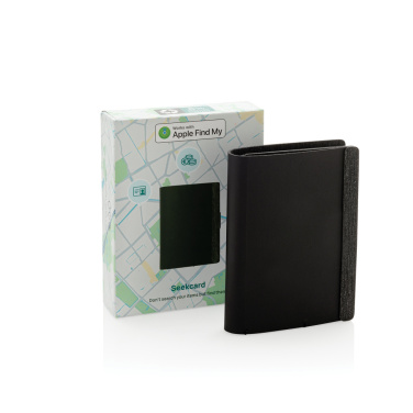 Logotrade promotional giveaway image of: Seekcard RCS rpolyester card wallet with worldwide locating