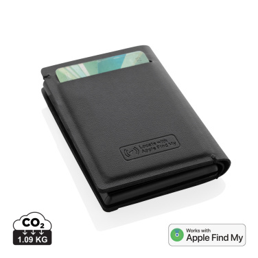 Logotrade promotional merchandise image of: Seekcard RCS rpolyester card wallet with worldwide locating