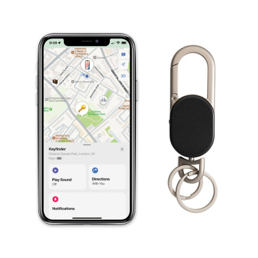 Logotrade advertising product picture of: Keyfinder keychain with worldwide locating and USB C