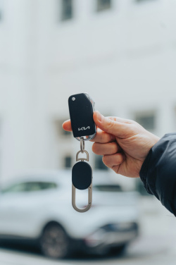 Logo trade promotional gift photo of: Keyfinder keychain with worldwide locating and USB C