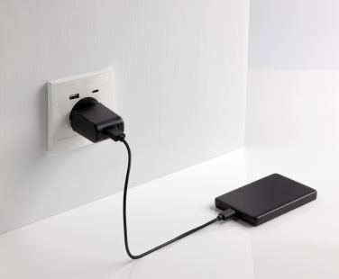 Logotrade advertising product image of: Orion RCS recycled aluminum 5000 mah 5W magnetic powerbank