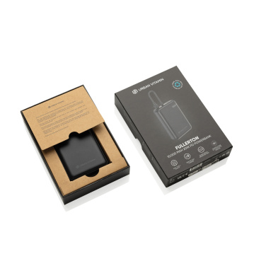 Logotrade promotional giveaway image of: Urban Vitamin Fullerton RCS recycled 10,000 20W PD powerbank