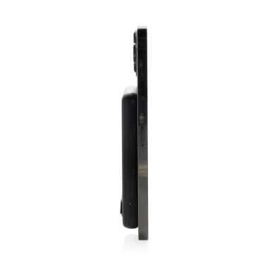 Logotrade business gifts photo of: Zen RCS rplastic 5000 mah 5W magnetic bamboo powerbank