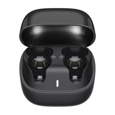 Logo trade business gift photo of: Urban Vitamin Long Beach ENC rplastic wireless earbuds