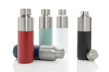 Logotrade business gifts photo of: Fluid RCS certified recycled steel water bottle 600ml