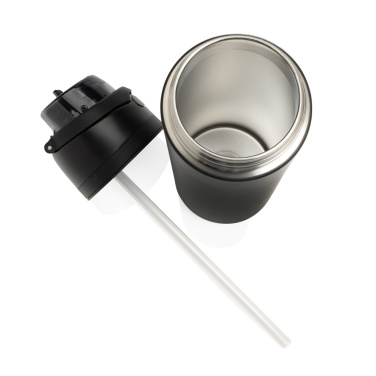 Logotrade promotional product image of: Omni Sip RCS certified re-steel lockable bottle 700ml