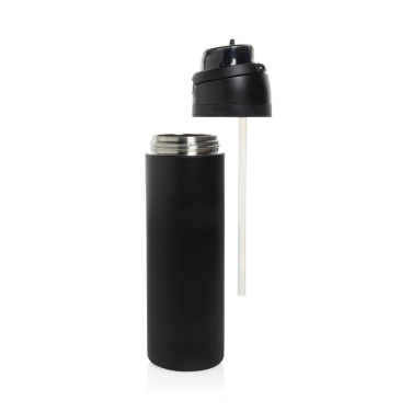 Logo trade promotional products image of: Omni Sip RCS certified re-steel lockable bottle 700ml