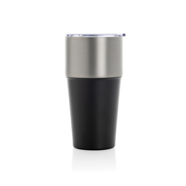 Logo trade promotional products image of: Fluid RCS certified recycled steel tumbler 500ml