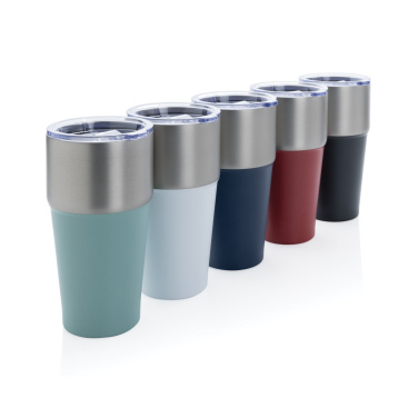 Logo trade corporate gift photo of: Fluid RCS certified recycled steel tumbler 500ml