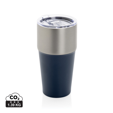 Logotrade promotional products photo of: Fluid RCS certified recycled steel tumbler 500ml