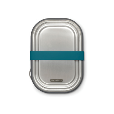 Logo trade promotional products picture of: Black+Blum Stainless Steel Lunch Box Large