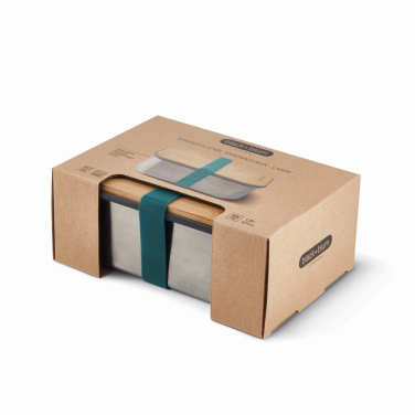 Logo trade corporate gifts image of: Black+Blum Stainless Steel Sandwich Box Large