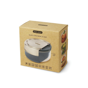 Logotrade advertising product image of: Black+Blum Glass Lunch Bowl 750ml