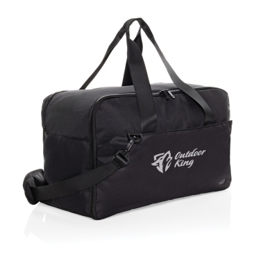 Logo trade corporate gifts picture of: Swiss Peak Aware™ RPET 15.6 inch laptop weekend bag