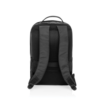 Logotrade promotional products photo of: SP Aware™ RPET Edin 100% recycled 15.6 inch laptop backpack