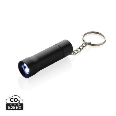 Logo trade promotional items picture of: Flash RCS recycled aluminium keychain torch