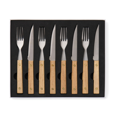 Logo trade promotional gift photo of: VINGA Paso 8 pcs bbq cutlery set