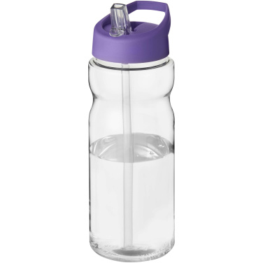 Logo trade corporate gifts picture of: H2O Active® Eco Base 650 ml spout lid sport bottle