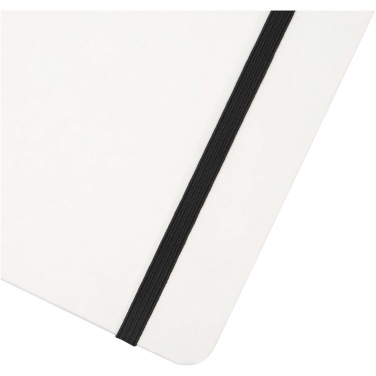 Logotrade advertising product picture of: Holm A5 stone paper hard cover notebook with lined pages