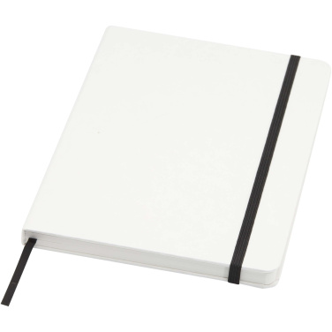 Logotrade promotional products photo of: Holm A5 stone paper hard cover notebook with lined pages
