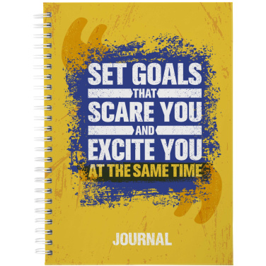 Logotrade advertising products photo of: Desk-Mate® A5 hard cover journal