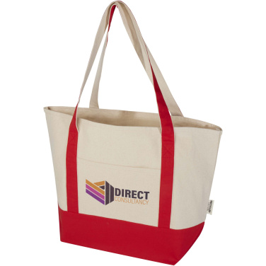 Logo trade promotional gifts picture of: Sam 320 g/m² GRS recycled cotton tote bag