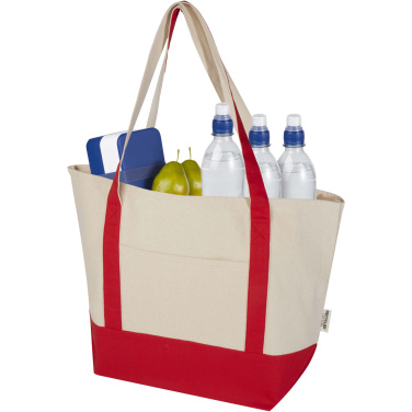 Logotrade corporate gift picture of: Sam 320 g/m² GRS recycled cotton tote bag