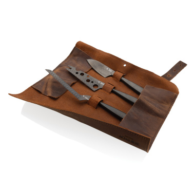Logo trade business gift photo of: BOSKA Cheese Knife Set Monaco+ Black