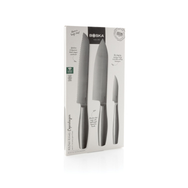Logotrade promotional product image of: BOSKA Kitchen Knives Copenhagen, set of 3
