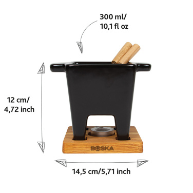 Logo trade promotional items picture of: BOSKA Tapas Fondue Nero - 300 ml