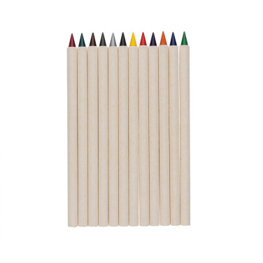 Logotrade promotional product picture of: Micki GRS infinity 12pc coloring pencil set
