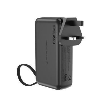 Logo trade corporate gift photo of: Urban Vitamin Eureka hybrid GANcharger 10000mah powerbank65W