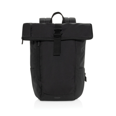 Logotrade promotional product picture of: Swiss Peak Aware™ RPET Leonard 15.6 inch laptop backpack