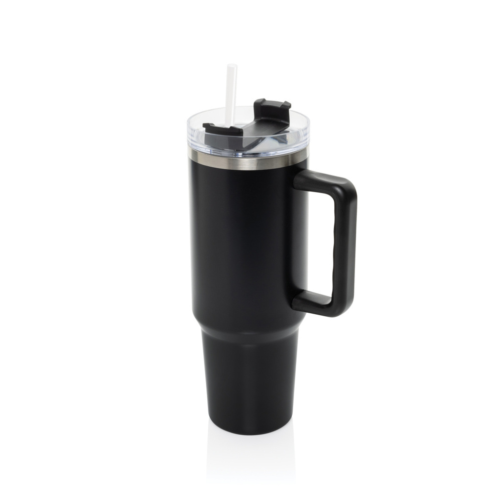 Logotrade promotional gifts photo of: Stadley RCS recycled steel tumbler 1200ML