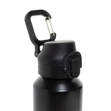 Logo trade promotional product photo of: Via RCS Re-steel lockable sport bottle 600ML