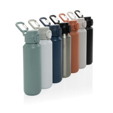 Logo trade promotional gift photo of: Via RCS Re-steel lockable sport bottle 600ML
