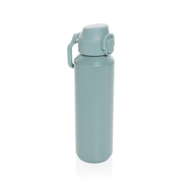 Logotrade corporate gift picture of: Via RCS Re-steel lockable sport bottle 600ML