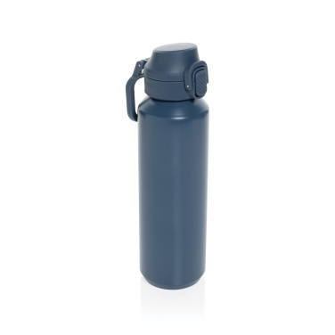 Logo trade promotional items image of: Via RCS Re-steel lockable sport bottle 600ML