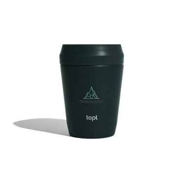 Logotrade business gifts photo of: Topl Recycled Steel To Go Tumbler Patented 360 Lid 235ml