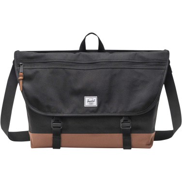 Logotrade promotional gift picture of: Herschel Cove recycled messenger bag 22.5L
