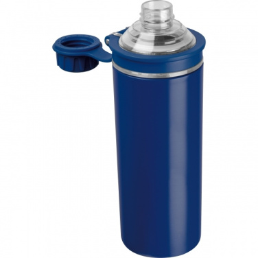 Logo trade promotional merchandise photo of: Double-walled stainless steel bottle Monza