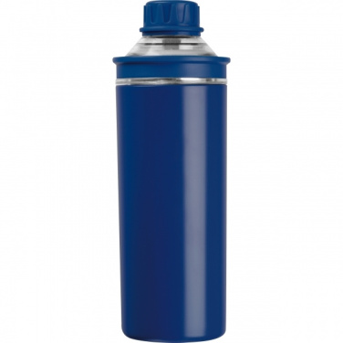 Logo trade promotional merchandise image of: Double-walled stainless steel bottle Monza
