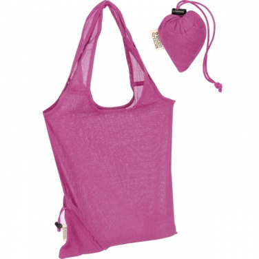 Logo trade corporate gifts image of: Recycled cotton bag Modena