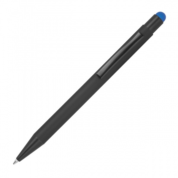 Logo trade promotional items image of: Metal ballpoint pen with touch function Ohara