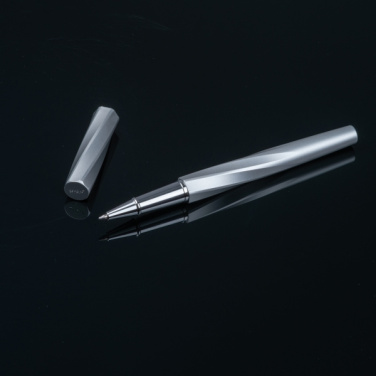 Logo trade promotional item photo of: MoLu brass rollerball Praia Grande