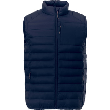 Logo trade corporate gift photo of: Pallas men's GRS recycled insulated bodywarmer