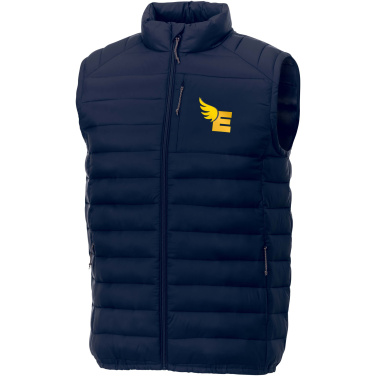 Logo trade promotional giveaways image of: Pallas men's GRS recycled insulated bodywarmer
