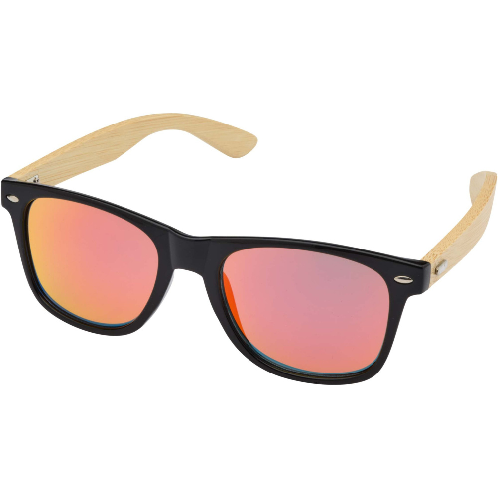 Logo trade promotional items image of: Hue sunglasses with bamboo temples